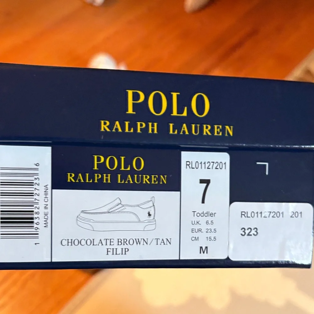 Polo by Ralph Lauren Kids Brown Moccasins